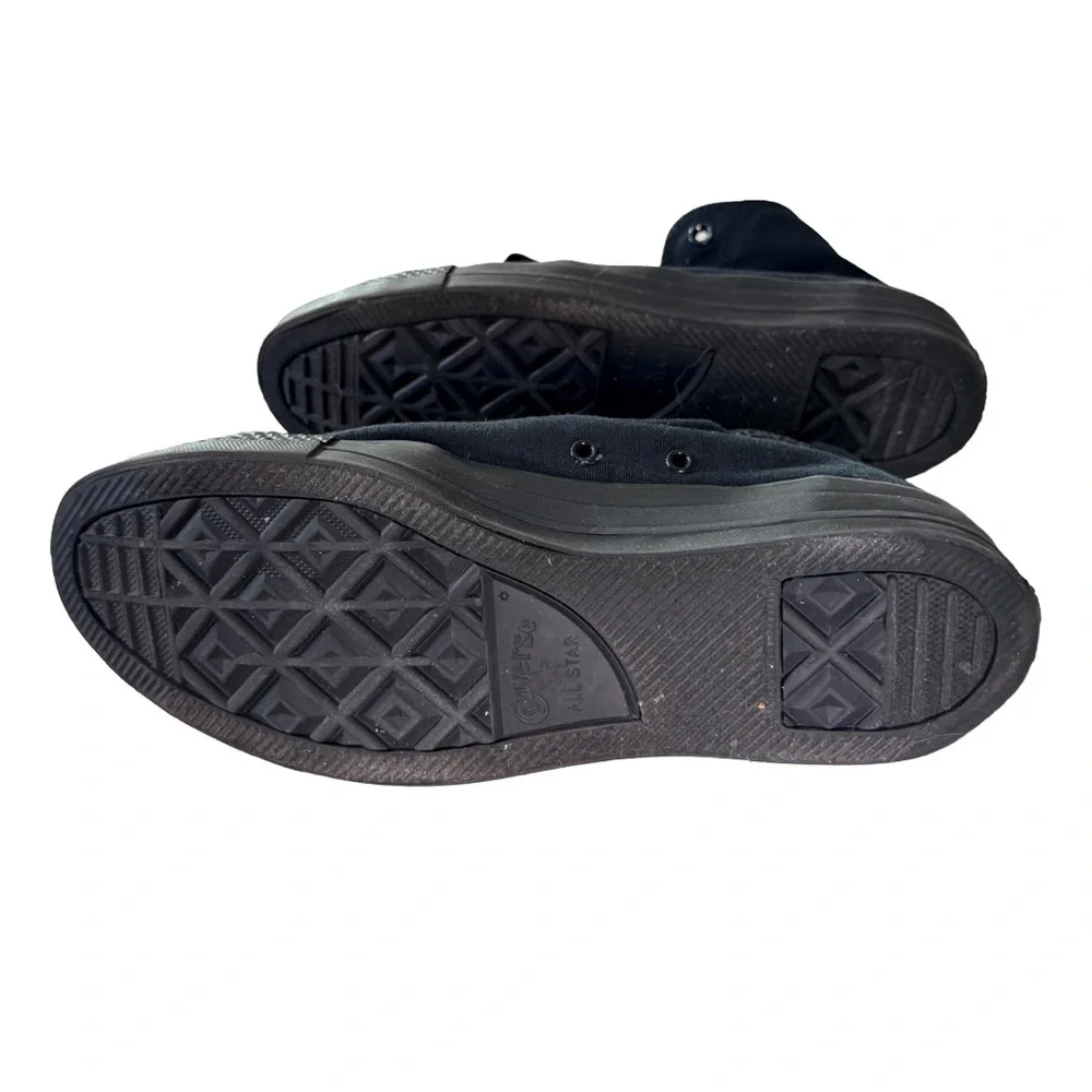 Converse Chuck Taylor All Star High Top Triple Black Sneakers – Men’s Size 11 - Picture 7 of 10